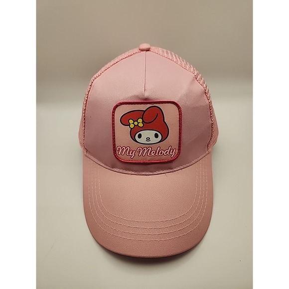 Sanrio Accessories - Sanrio‎ MY MELODY Pink Adjustable Baseball Cap Hat